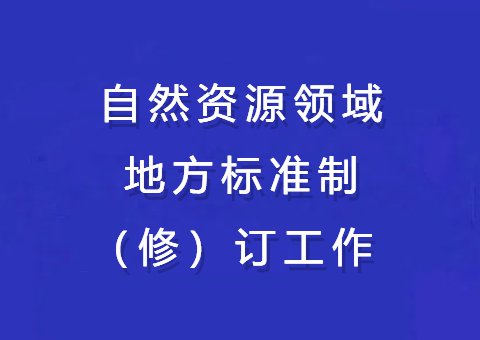 【新疆】2024年我区天然资源领域处所尺度造（建）订工作获得重猛进展