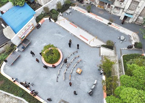 方寸之间，装下城市温情&nbsp;&nbsp;重庆城市微型公园让市民转角赶上“幼确幸”